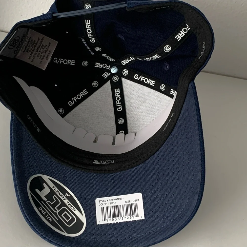 G/Fore GFORE Golf Classic Barstool Hat G4 2024 Hat Blue FlexFit Snapback Truly